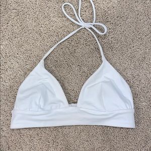 Victoria’s Secret white bikini top